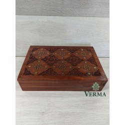 Wooden box Large Inlaid and...