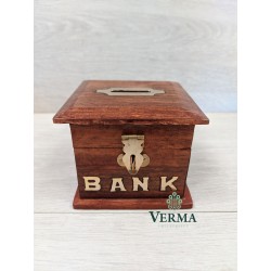 MONEY BOX SQ. SLOPED EDGE