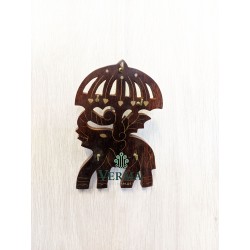 ELEPHANT WITH UMBRELLA KEY...