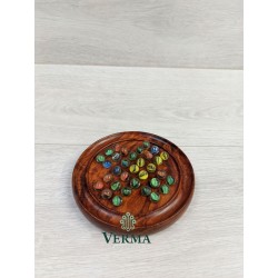 SOLITARE W/MARBLES  6"
