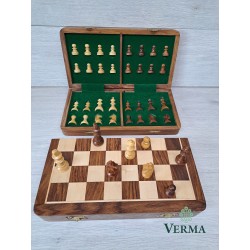 CHESS SET FOLDING  14X7"