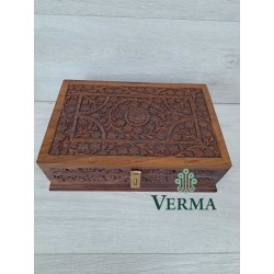 Sheesham Carved Bangle Box...
