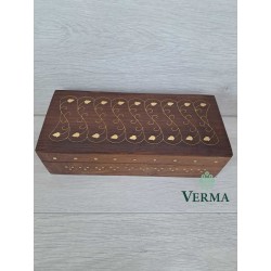 BOX BR/INLAID 9X4X2.5"