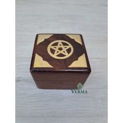 WOODEN BOX  3X3"