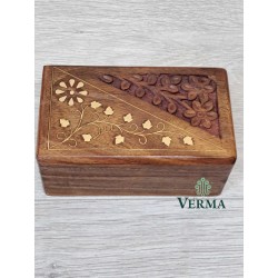 Wooden Carved/ Inlaid Box...