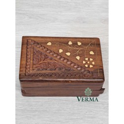 CARVED/BR. INLAID 6X4"...