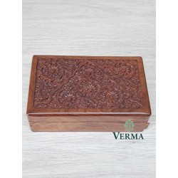 BOX LOCK CARVED 8" X5"X2.25"