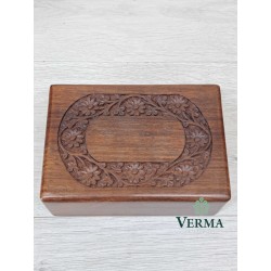 BOX TOP & SIDE CARVED  7"X5"