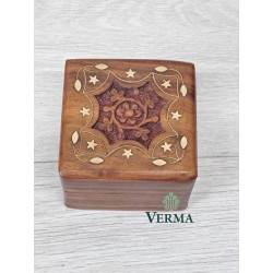 Square Inlaid carving 3”x3”