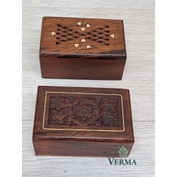 JALI CARVED BOX 4"x2" ASSORTED