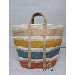 Jute Basket With Handle