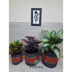 Set of Jute Planters