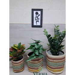 Set of Jute Planters