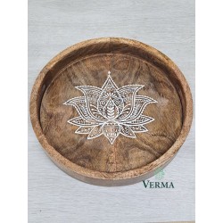 Mango Tray Round Lotus...