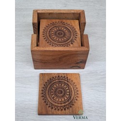 Mango Coasters set of 6...