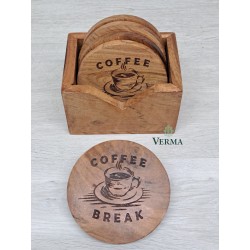 Mango Coasters set of 6...