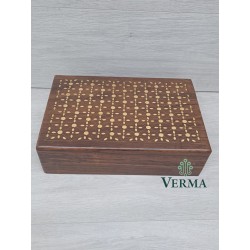 Large Heavy Inlaid Box 12"X8"