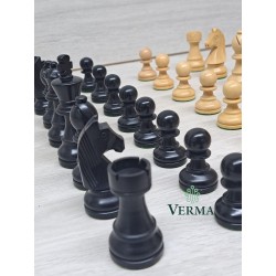 CHESS PIECES BLACK 3.25"