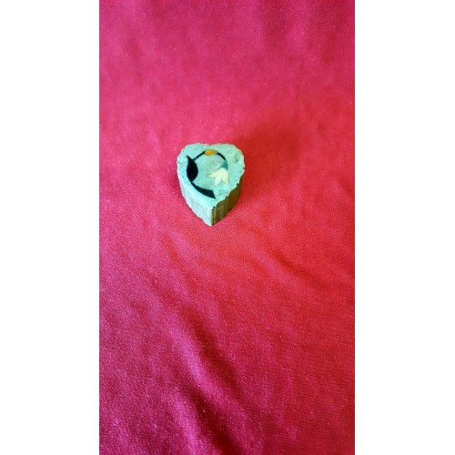 HEART INLAID SIDE CUT    1.5X2