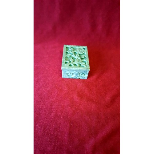 RECT CARVED BOX      2X3