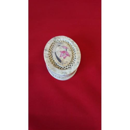 OVAL TOP/SIDE FILLIGREE    3X4