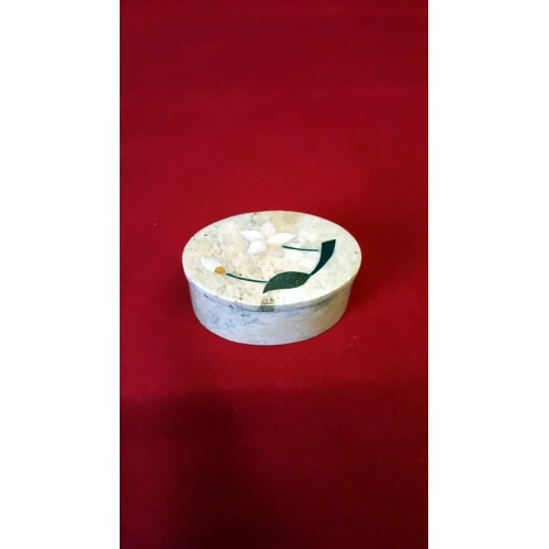 OVAL INLAID BOX        2X3