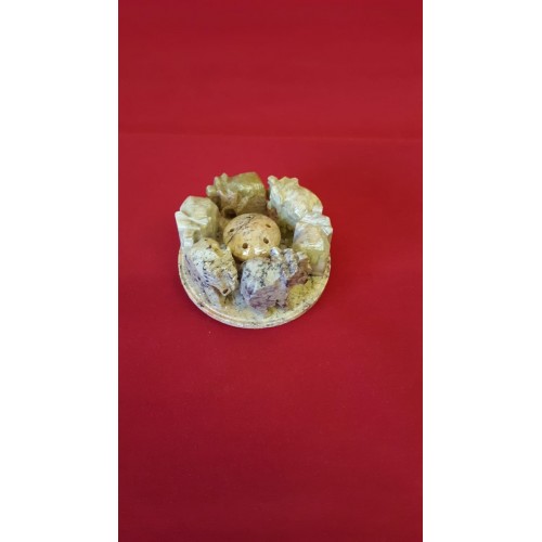 6 ELEP INC. RING POLISHED  3"