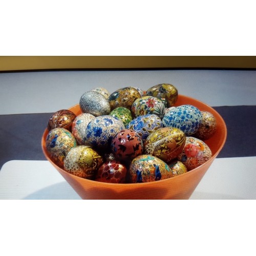 Solid Painted Eggs 3" Asst