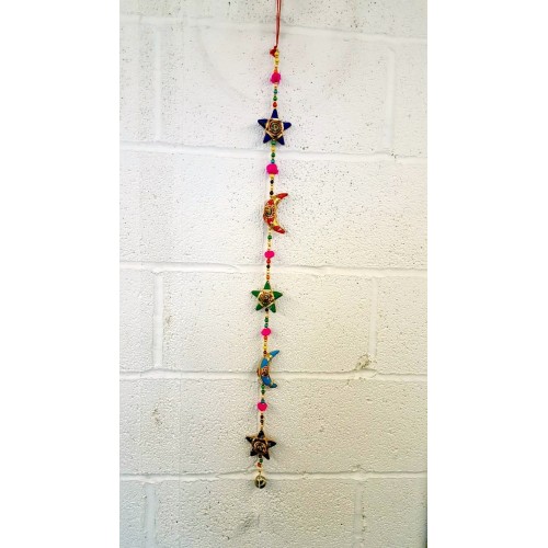 Line of Stars and Moon Hangings