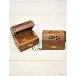 Elephant Cone/ Incense Jali Box