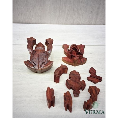 Frog Puzzle Box