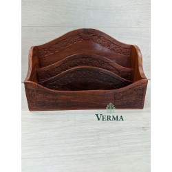 L/RACK NEEDLE CARVED 10.5"X7"